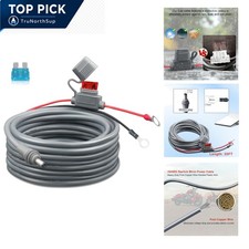 16AWG 20ft DC Power Cable for Starlink Mini Waterproof Battery Lead with Fuse picture