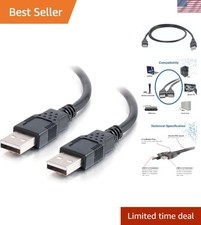 Legrand 3.3ft USB A to A Cable - Versatile Male-Male Connection for Fast Data picture