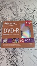 Memorex 4.7Gb/16x DVD+R (10-Pack Slim Case) new picture