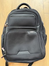 Samsonite Laser Pro 2 Laptop Backpack Black Travel Work Bag USB A Port picture