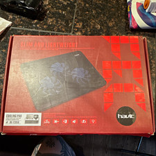 HAVIT HV-F2056 Laptop Cooling Pad 2-Fan USB Powered LED Stand Up to 17