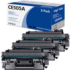 3PK High Quality CE505A 05A Toner Cartridge for HP LaserJet P2030 P2035 P2035n picture