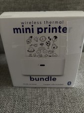 Core Innovations Thermal Notetaking Wireless Mini Printer - Portable Stone White picture
