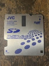 Vintage Rare Jvc Floppy Disk Adapter CU-VSFD50U Victor Company Of Japan. Look picture
