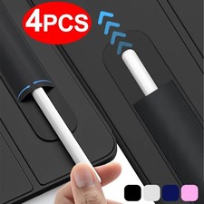 For Apple Pencil 1st & 2nd Gen Pencil Holder Sticker Adhesive Leather Pen Pouch picture
