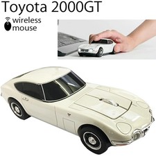 Toyota 2000GT Car Wireless PC Mouse Ivory Bluetooth Camsho Japan Limited New picture