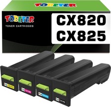 ToBeter CX820 CX825 Toner Replacement for Lexmark CX820dtfe CX825dtfe CX860dte C picture