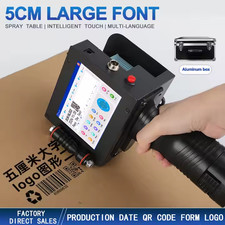 5cm handheld inkjet printer prints text images and logos on metal leather boards picture