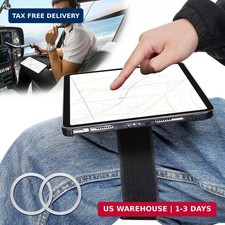 Adjustable Pilot Magnetic Kneeboard Fit for iPad Lap Mount Black 33.5