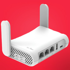 GL-SFT1200 Opal Secure Travel WiFi Router, AC1200, Dual Band, Gigabit Ethernet picture