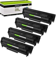 1-10 PK Q2612A Toner Cartridge Lot For HP 12A LaserJet 1012 1010 1018 1020 3030 picture