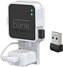 256GB USB Flash Drive with Outlet Wall Mount for Blink Sync Module 2, 1Pack picture