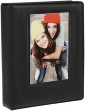 Zink 2x3 Photo Album 64-Pocket Mini Photo Album w/ Transparent Window Cover picture