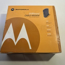 ❤️ Motorola SURFboard Cable Modem SB5100 CIB Complete picture