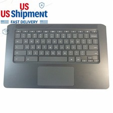 L62440-001 New For HP Chromebook 14A G5 Palmrest Keyboard & Touchpad USK picture