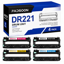 DR221CL 4PK BK/C/M/Y Drum Unit HL-3140CW HL-3170CDW 3180CDW MFC-9130CW 9330CDW picture