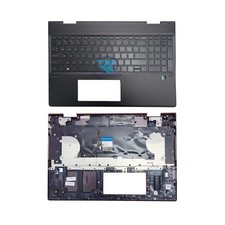 For HP ENVY X360 15-DS 15M-DS 15M-DS0023DX Palmrest Backlit Keyboard L53987-001 picture