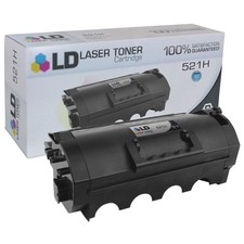 LD 52D1H00 521H Black Laser Toner Cartridge for Lexmark Printer picture