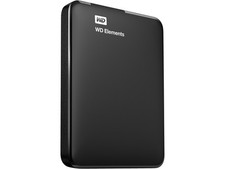 WD 1TB Elements Portable Storage USB 3.0 Model WDBUZG0010BBK-WESN Black picture