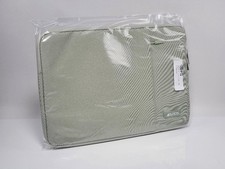 MOSISO 14 Inch Laptop Sleeve Case Vertical Bag Pocket Sage Green Cover picture