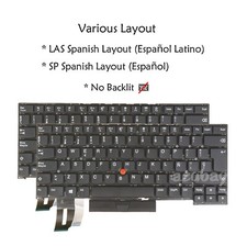 Keyboard Teclado Latino/ Español Para For Lenovo Thinkpad P1 Gen 1/ Gen 2/ Gen 3 picture