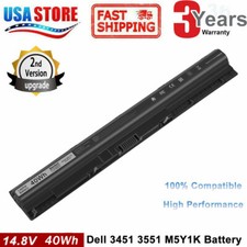 M5Y1K Battery FOR DELL Inspiron 3451 3551 3567 5558 5758 14 15 3000 Series PC picture