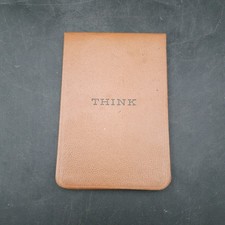 Vintage (1960's) IBM ThinkPad Pocket Notebook with Original Paper Notepad Inside picture