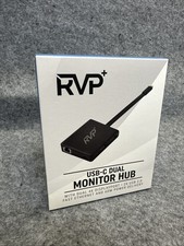 RVP+ Genuine USB-C Dual Monitor Hub 4K Displayport 2X USB 2.0 60W Power Delivery picture
