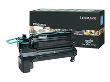 Lexmark C792 X792 Toner Black Standard Capacity 6 Genuine Recarica C792A1KG picture