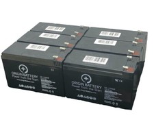 Origin Battery UPS 12V 9AH Battery Upgrade, 6 Pack High-Rate Discharge Series picture