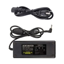 24V 5A Power Supply Adapter - COOLM AC 100V-240V to DC 24 Volt 5 Amp 120W Con... picture
