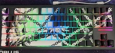 Custom RGB Anime Themed Mechanical Keyboard 87-key SILENT picture