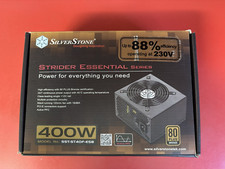 NEW SilverStone Strider Essential Series 80Plus Bronze 400W SST-ST40F-ESB picture