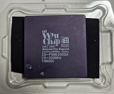 Very Rare Vintage IDT WINCHIP C6 200 MHZ Socket 7 CPU C6-PSME200GA 1997 Win Chip picture