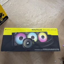 CORSAIR Nautilus 360 RS ARGB Liquid CPU Cooler - Black - Factory Sealed picture