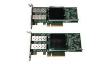 Lot of 2 Silicom PE210G2SPI9AE-XR-NU 2 Port 10Gb Network Card Half Height No SFP picture