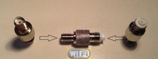 1 x FME Female Jack to SMA Female RF COAX Connector Adapter Converter USA picture