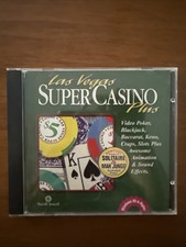 Vintage 1998 Las Vegas Super Casino Plus Game Software on CD ROM picture