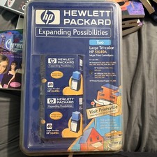 2 HP XLG #49 Replacement Cartridges  (Inkjet 51649A) New In Package Exp Aug 01 picture