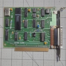 Vintage IBM 1501485 ISA 8 BIT ASYNC CARD 1503236 XM / 1501485 picture