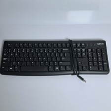 Logitech K120 Ergonomic Desktop Keyboard Wired, Corded, USB, Black picture