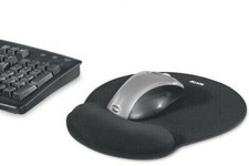 WB   Allsop 30203 Memory Foam Mouse Pad - Ergonomic Wrist Rest (Black) picture