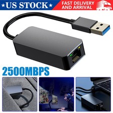 2500Mbps USB 3.0 Ethernet Adapter To 2.5 Gigabit RJ45 LAN Network Adapter Cable picture