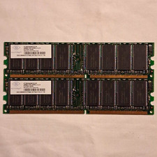 Nanya 512MB (2x256MB) DDR 184-Pin DIMM PC-2700U Unbuffered NT256D64S88C0G-6K picture
