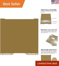 High Temp Resistant H2D/H2S Build Plate Gold 355x346mm - Glue-Free Easy Release picture