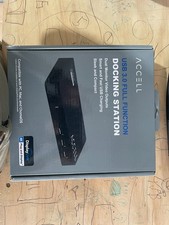 Accell USB 3.0 Full Function Docking Station for PC & Mac 4K Plug and Display picture