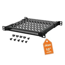 0.5U Rack Shelf 10 Inch Server Cabinet Adjustable 7.8710.24 Inch Depth Tray picture
