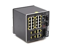 Cisco IE 2000 16-Port 10/100 Managed Industrial Switch P/N: IE-2000-16TC-G-L picture