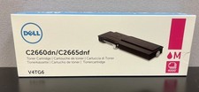 Dell Ink Toner Cartridge High Yield Magenta V4TG6 C2660dn/C2665dnf - Sealed OEM picture