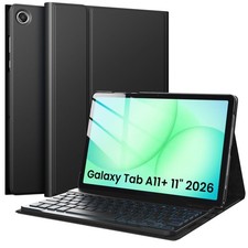 TiMOVO Keyboard Case for Samsung Galaxy Tab A11 Plus/A11+ 2026, Black picture